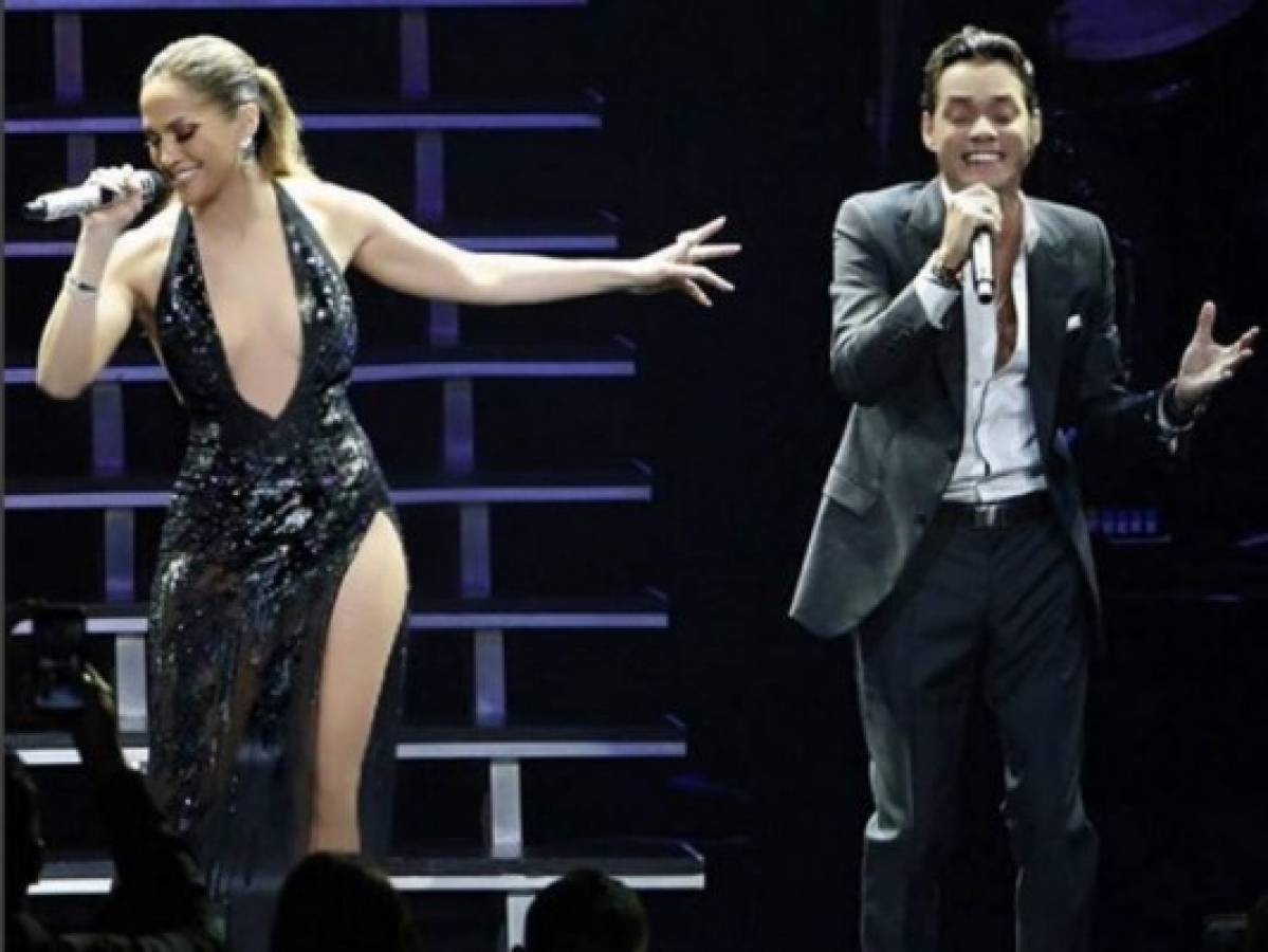 Jennifer López y Marc Anthony se divierten usando Snapchat