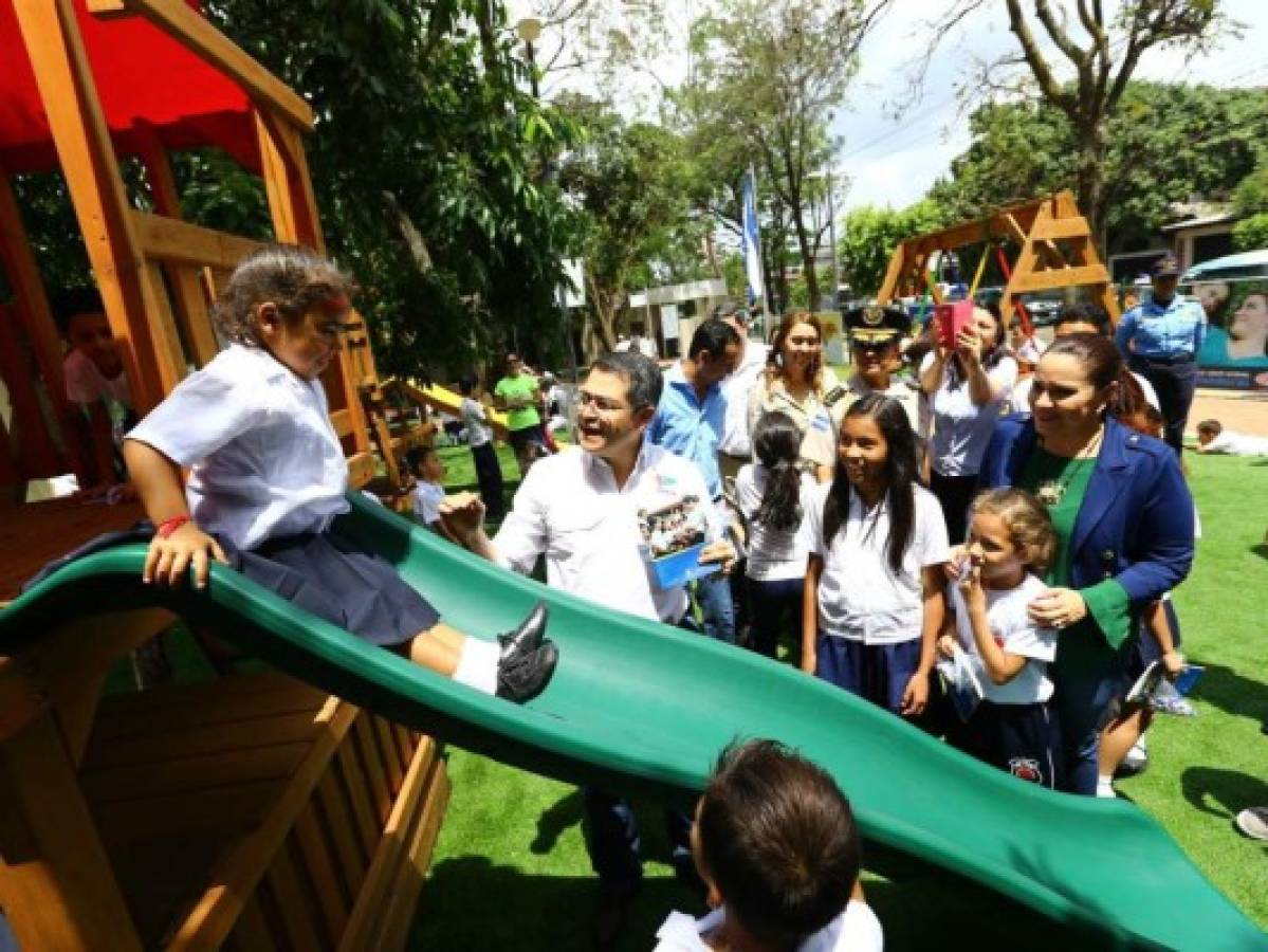 Inauguran séptimo Parque Convive Mejor en la capital de Honduras