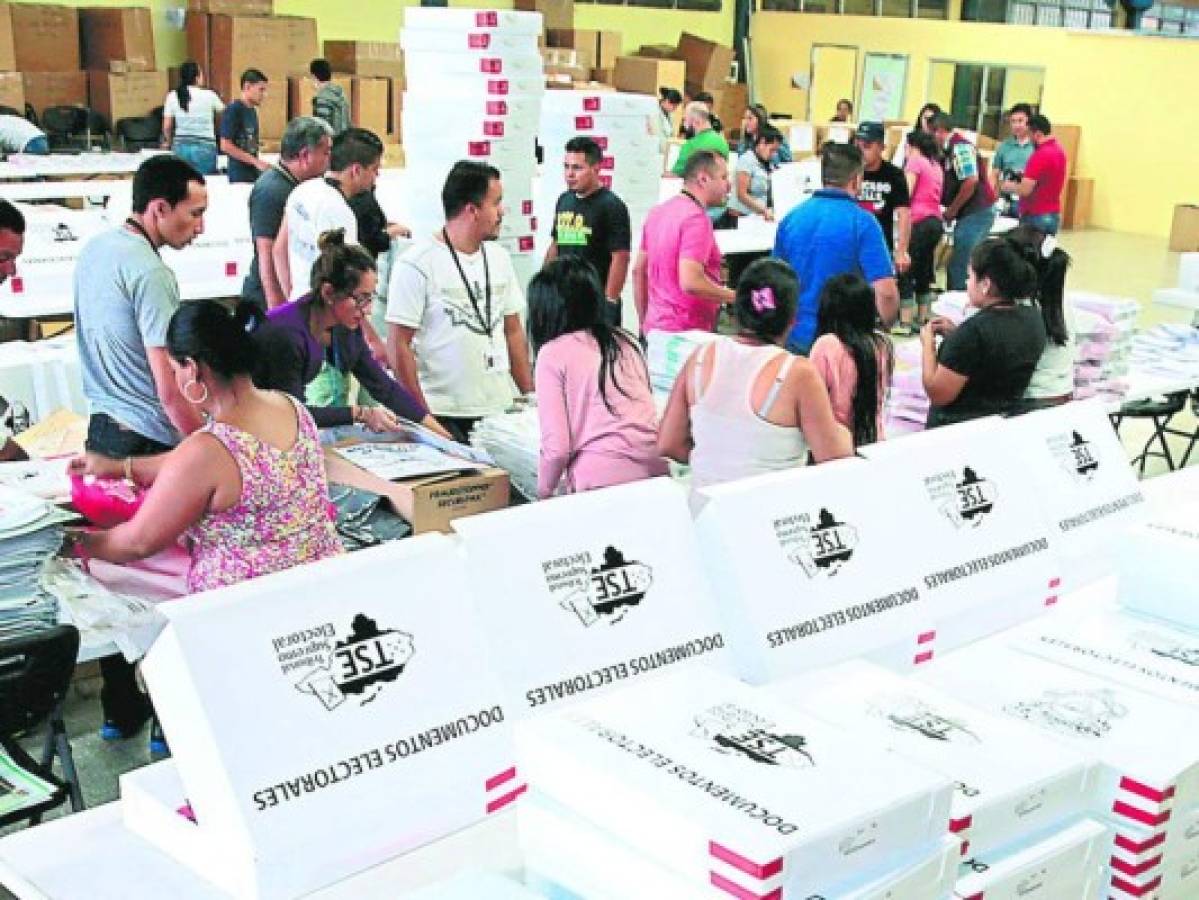 Copán, Lempira, Intibucá, Gracias a Dios, Olancho y Santa Bárbara reciben material electoral