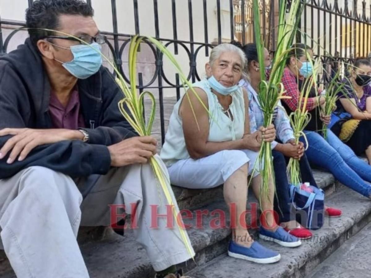 Honduras: Entre palmas de olivo piden triunfar sobre la pandemia
