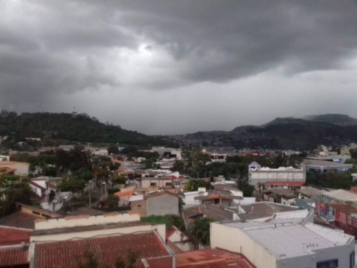Probabilidad de lluvias se reportan en la capital de Honduras