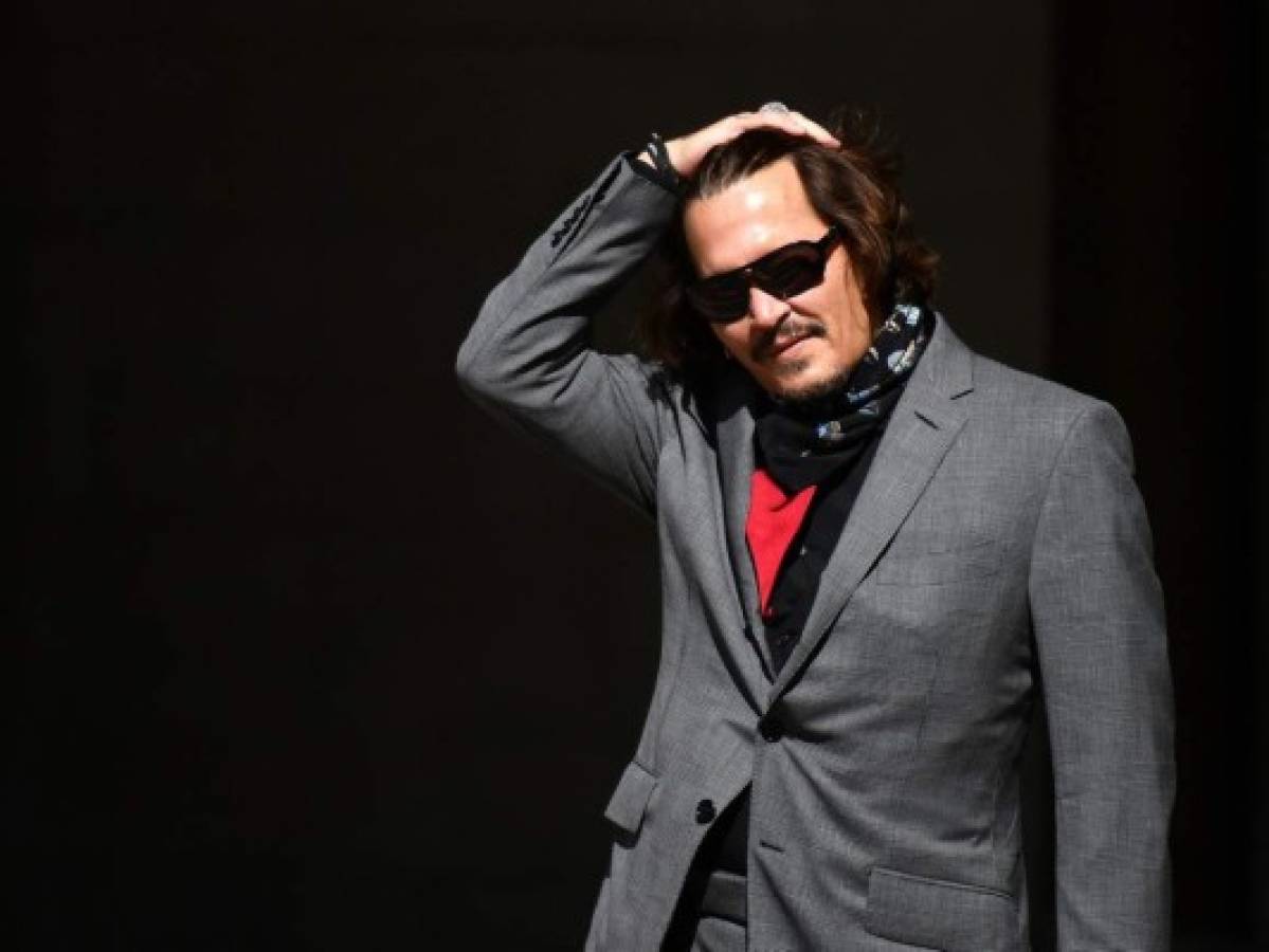 Johnny Depp pierde juicio contra diario inglés que lo presentó como un marido violento