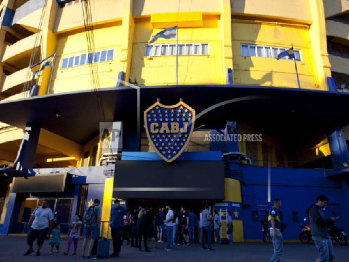 El Estadio Alberto José Armando, popularmente conocido como La Bombonera será el escenario para el primer duelo entre Boca y River en la Copa Libertadores. Foto:AP