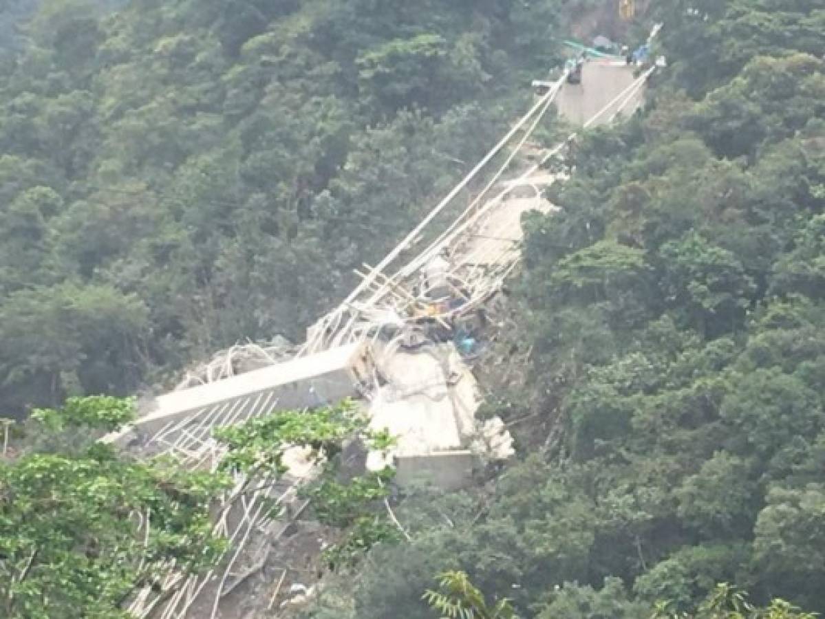 Al menos siete obreros mueren en Colombia al desplomarse puente en construcción