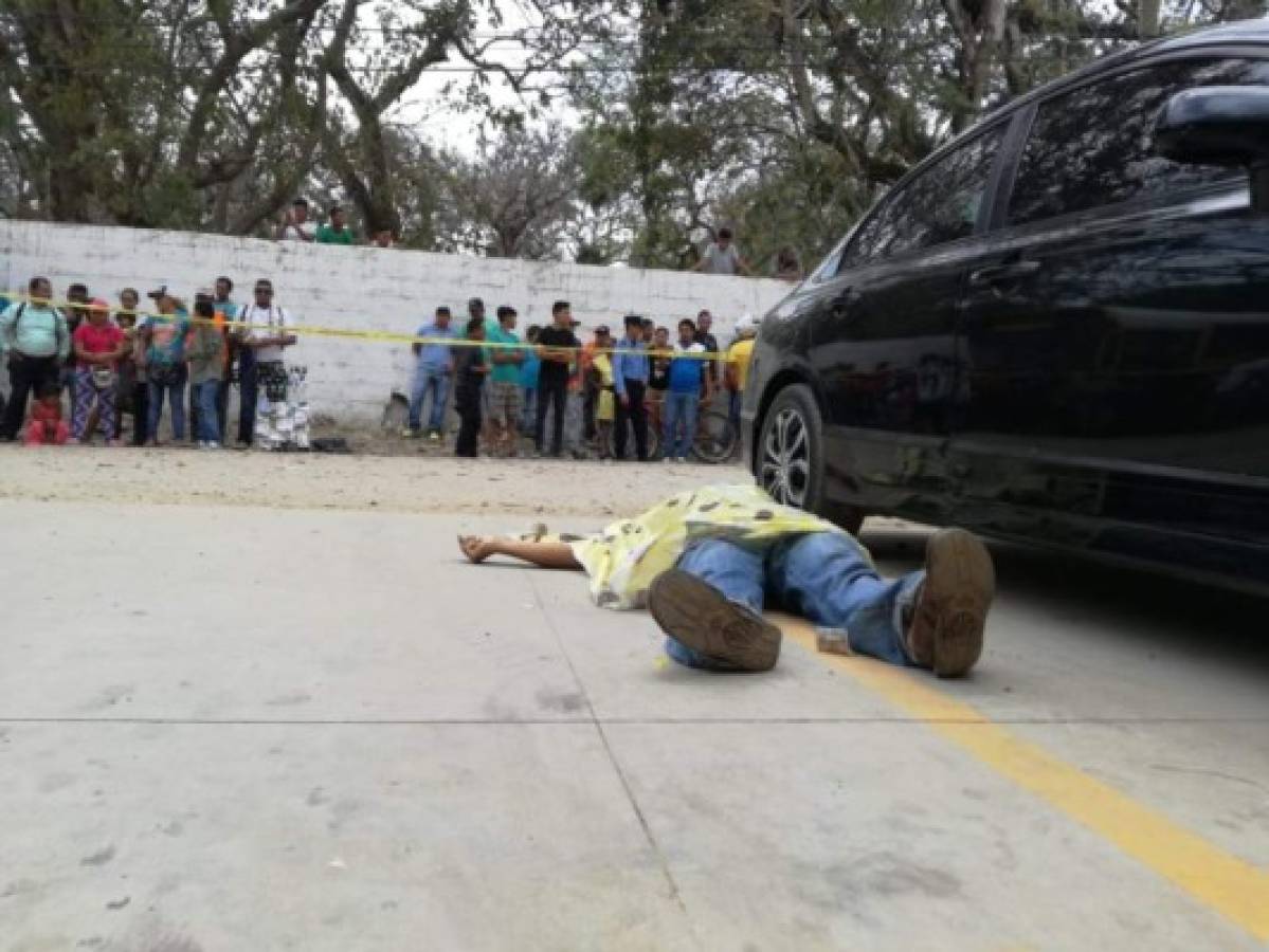 Matan a balazos a un hombre en el parqueo de la terminal de transporte de Danlí
