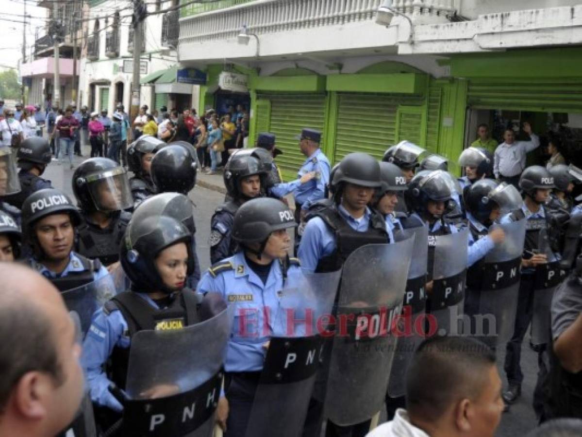 Policía Nacional: Desmentimos que disparáramos contra manifestantes