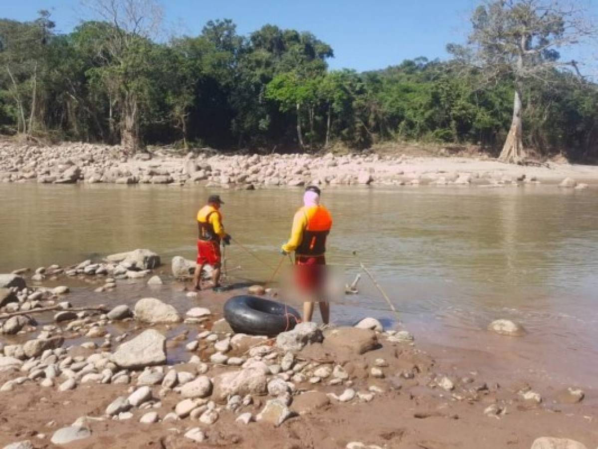 Recuperan cuerpo de niño ahogado en río Ulúa en Santa Bárbara