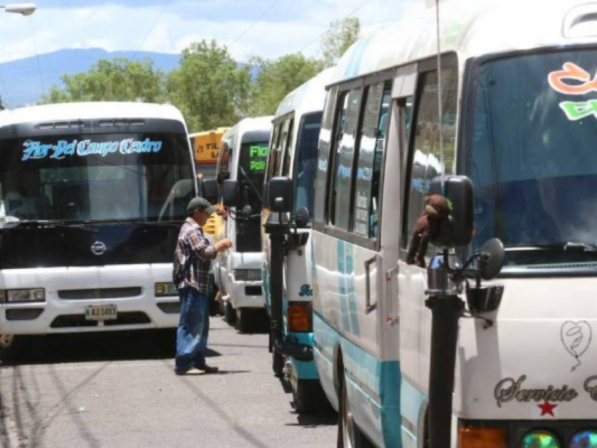 Transportistas anuncian que no hay paro este lunes en Honduras