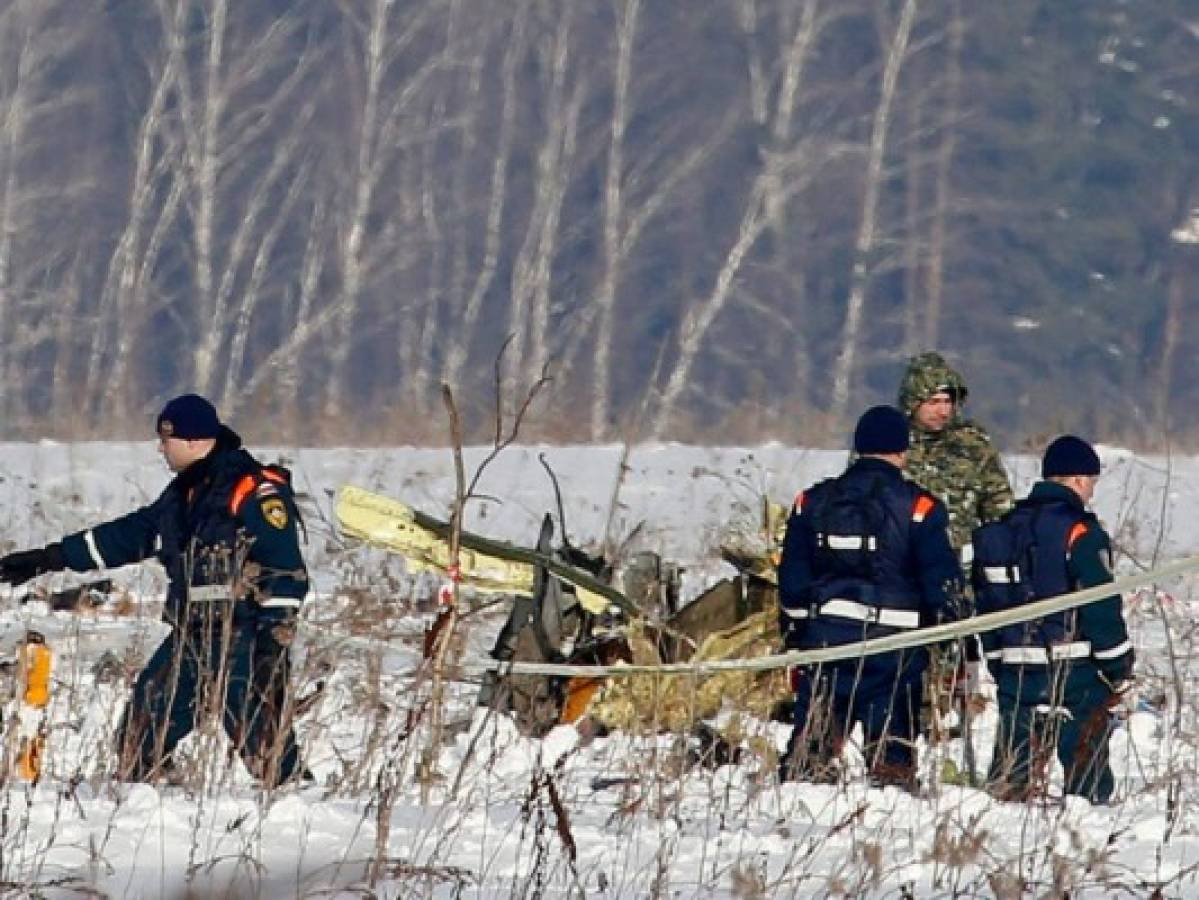 Accidente aéreo en Moscú aparentemente debido a hielo en medidor de velocidad