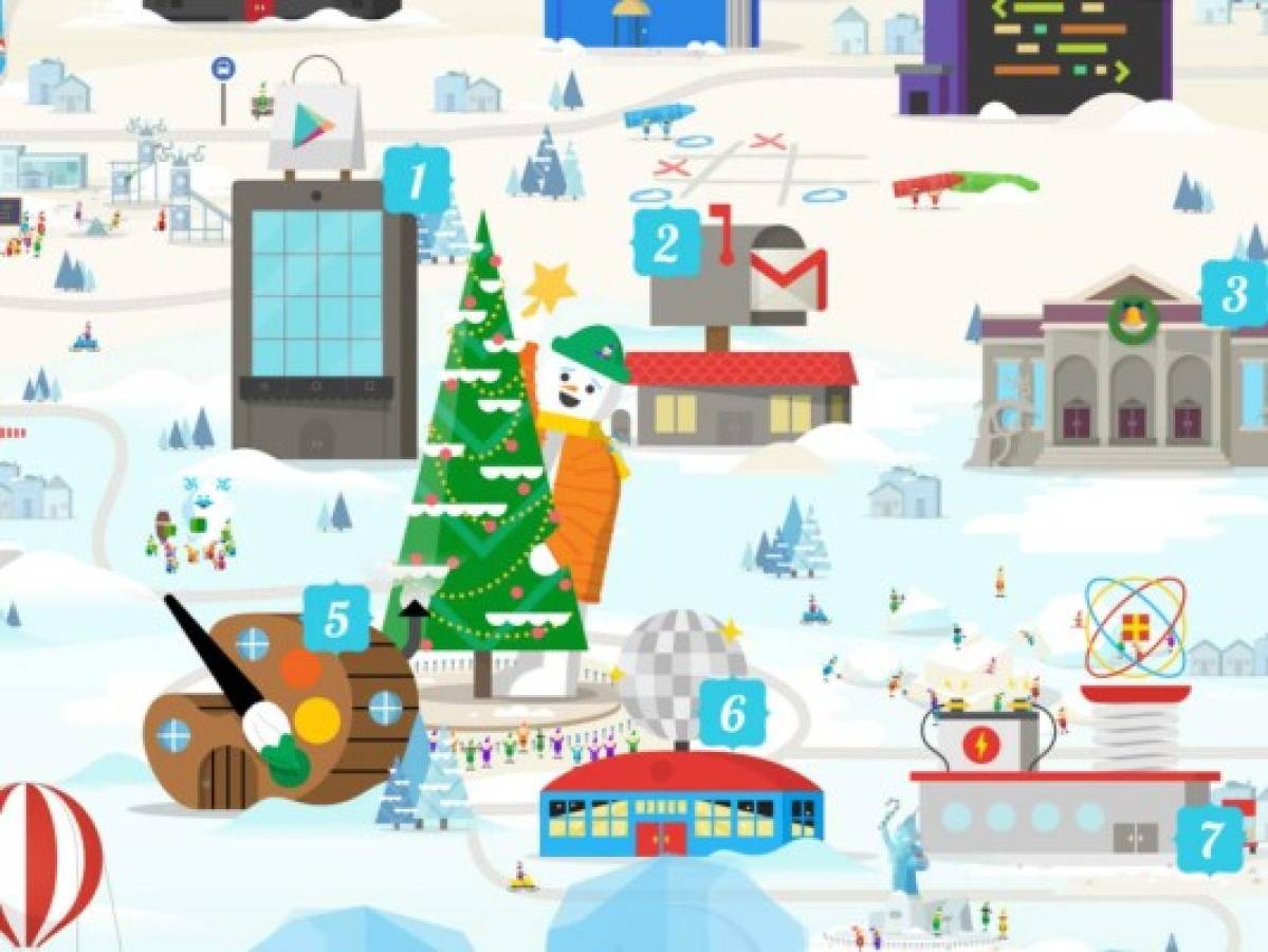 Google presentó la nueva plataforma navideña 'Santa Tracker'
