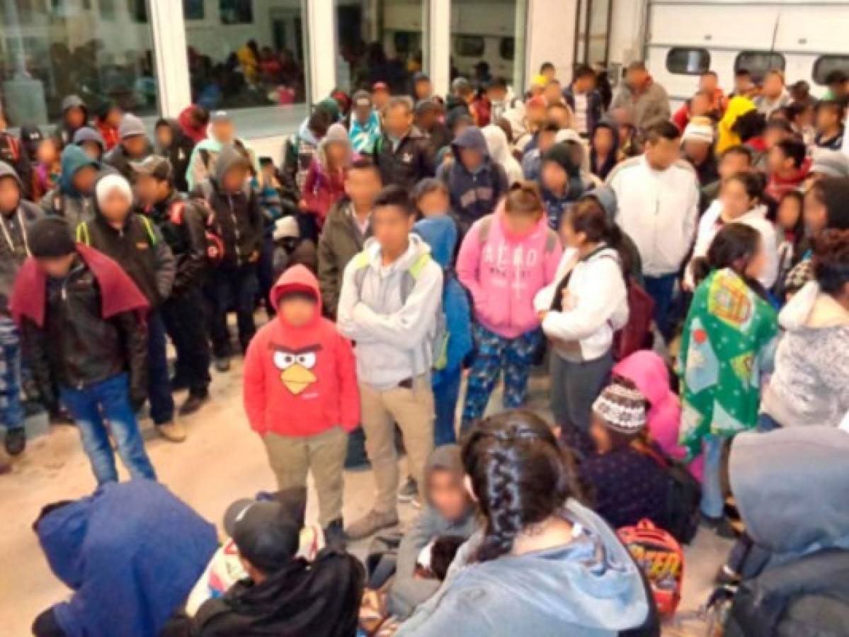 Patrulla arresta a 290 centroamericanos que cruzaron ilegalmente la frontera