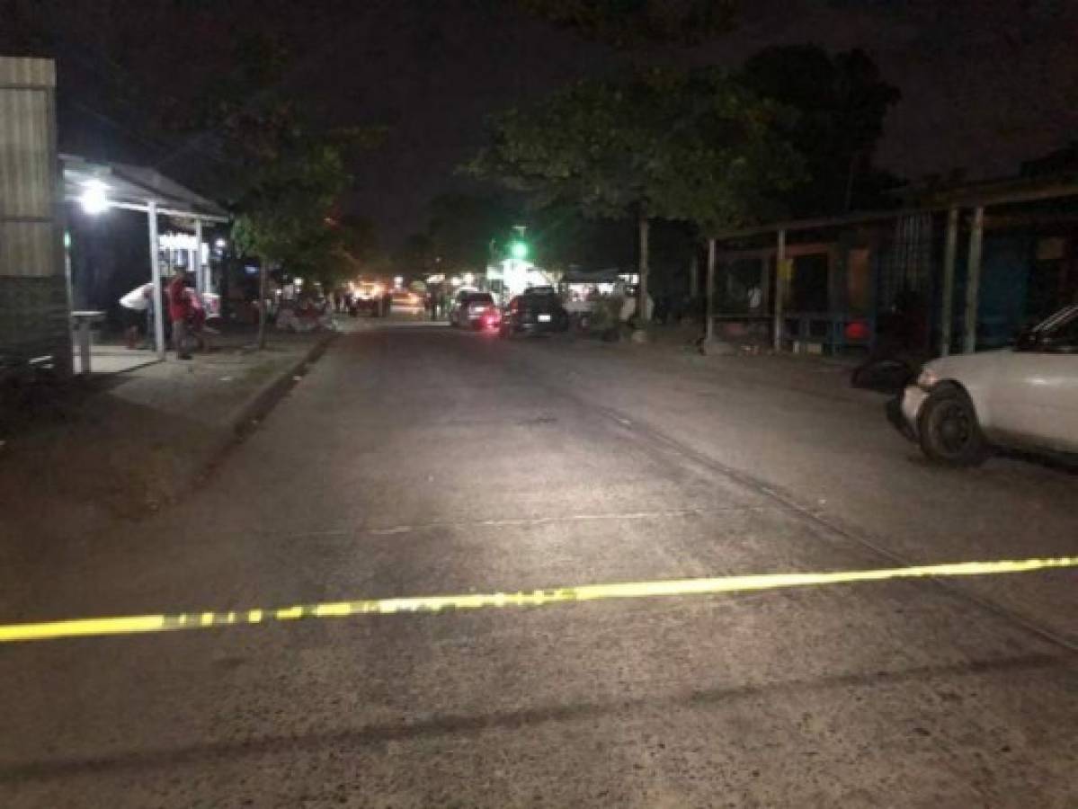 San Pedro Sula: Dos personas muertas y una herida en violento tiroteo