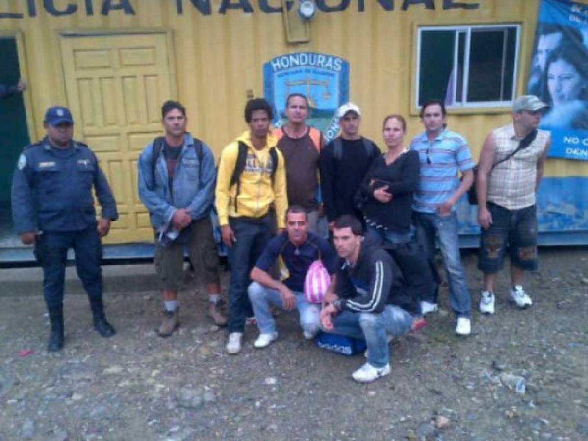 Capturan a 50 cubanos en occidente de Honduras
