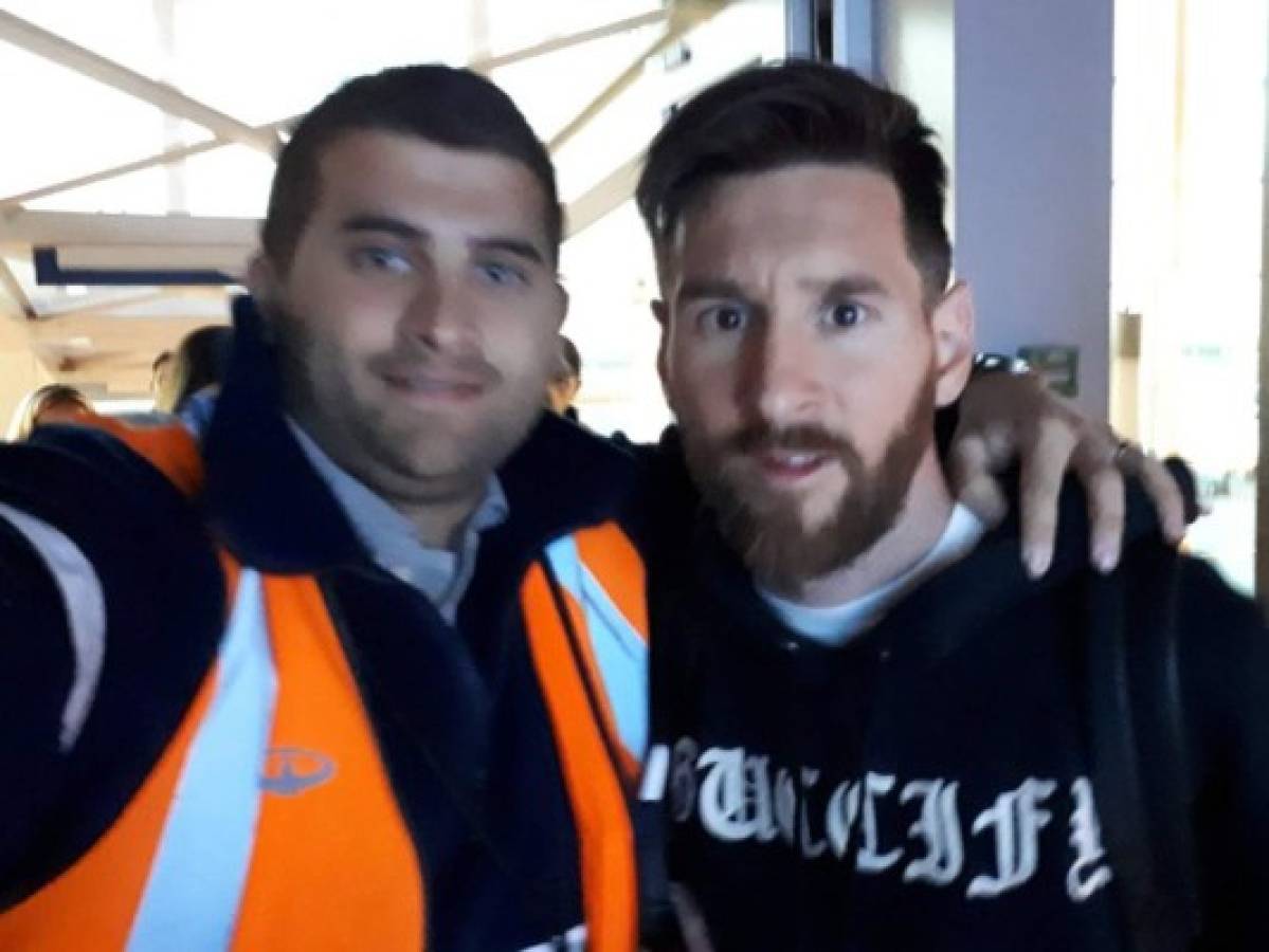 VIDEO: Messi llegó a Argentina para sumarse a la selección albiceleste