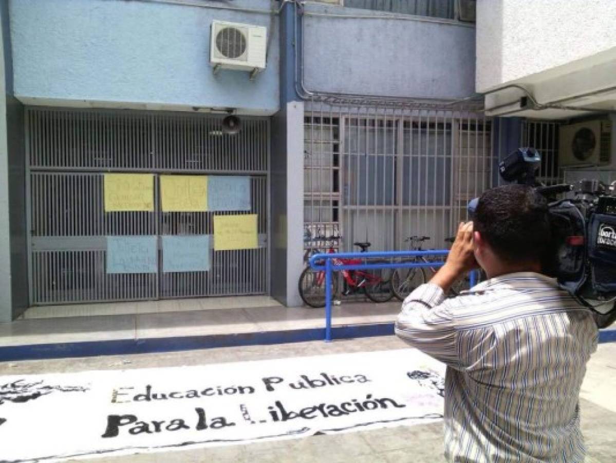 'Encerrona” a las autoridades en la ciudad universitaria