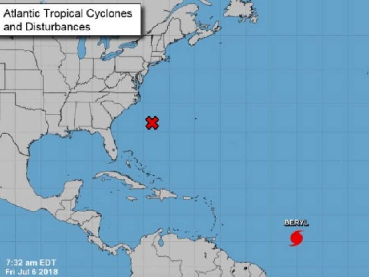 Se formó en el Atlántico el primer huracán de la temporada