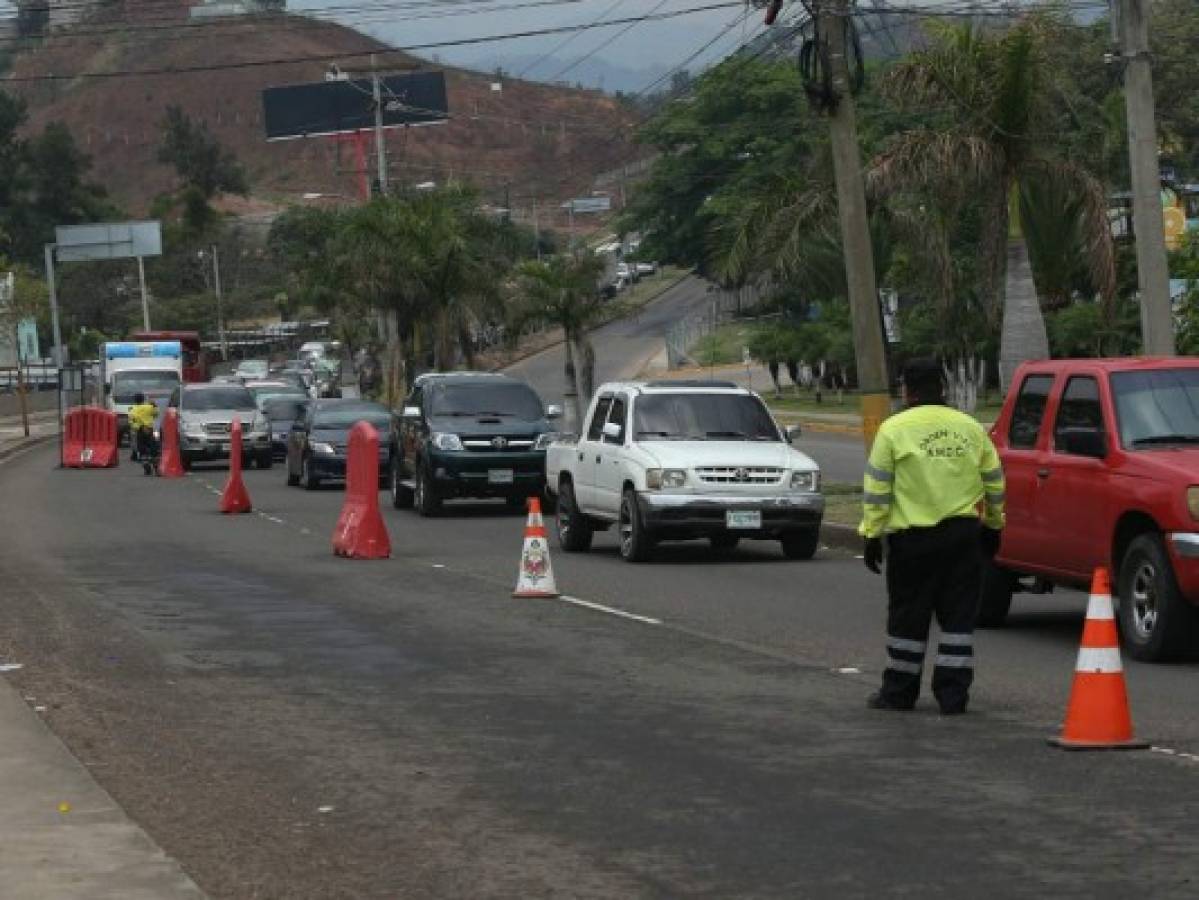 Caos vehicular por obras de túnel en el anillo periférico