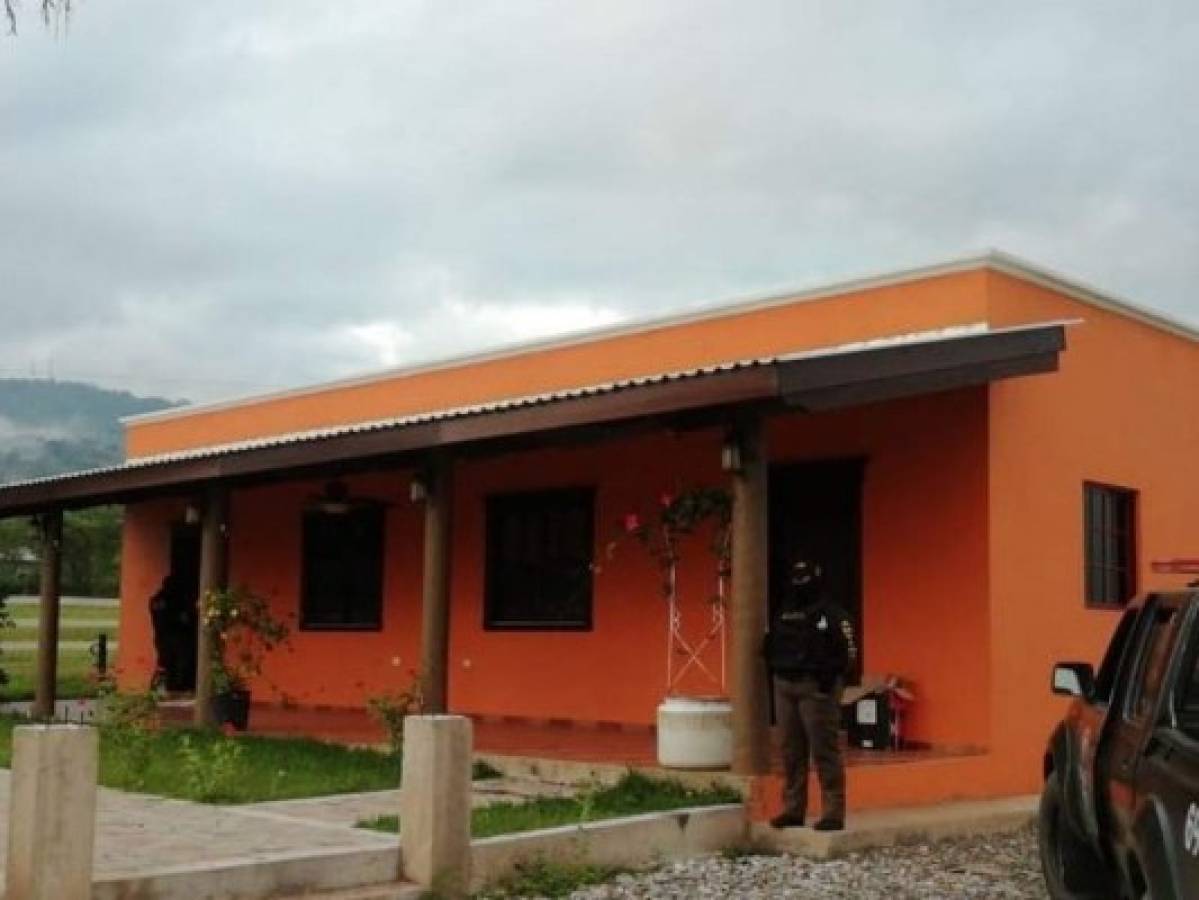 Inspeccionan y allanan bienes a presuntos narcos en Copán 