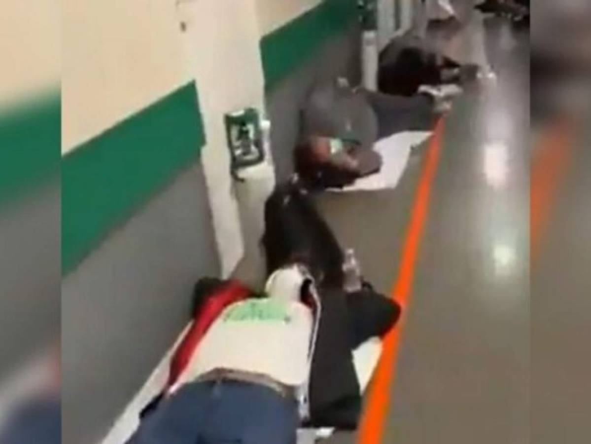 VIDEO: Pacientes en el suelo, el drama en un hospital de España