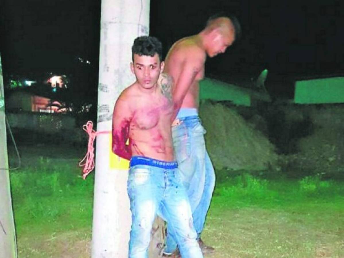Honduras: Golpeados y atados a un poste hallan a dos jóvenes raptados en Choloma