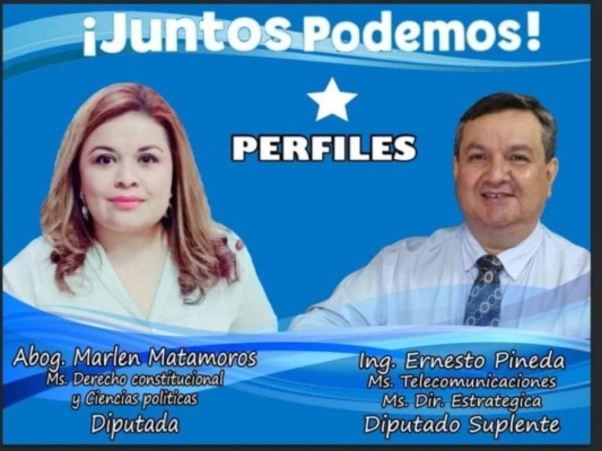 Pineda aspiraba a ser diputado al Congreso Nacional por el Partido Nacional de Honduras.