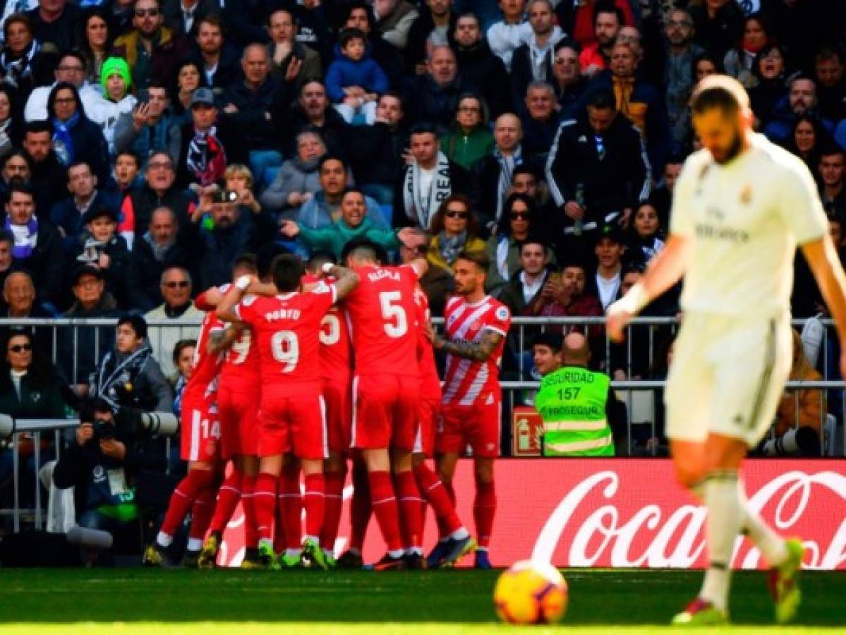 Girona del Choco Lozano asalta el Bernabéu y aleja al Real Madrid de la lucha por La Liga