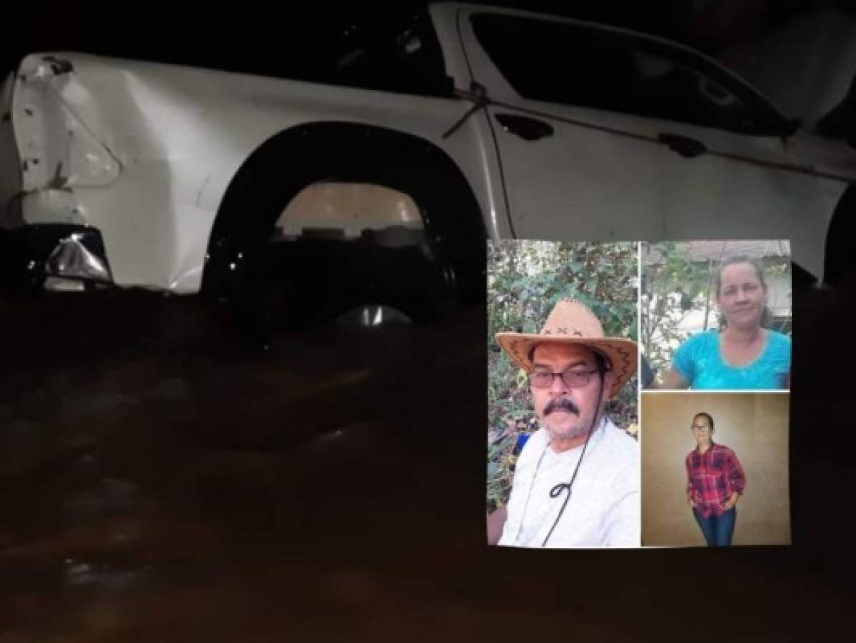 Tres personas mueren ahogadas al intentar cruzar el río Guayape, Olancho