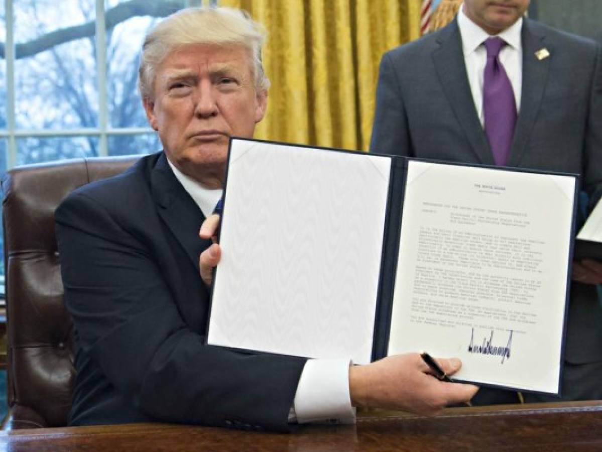 Trump retira a EEUU del tratado de libre comercio Transpacífico (TPP)