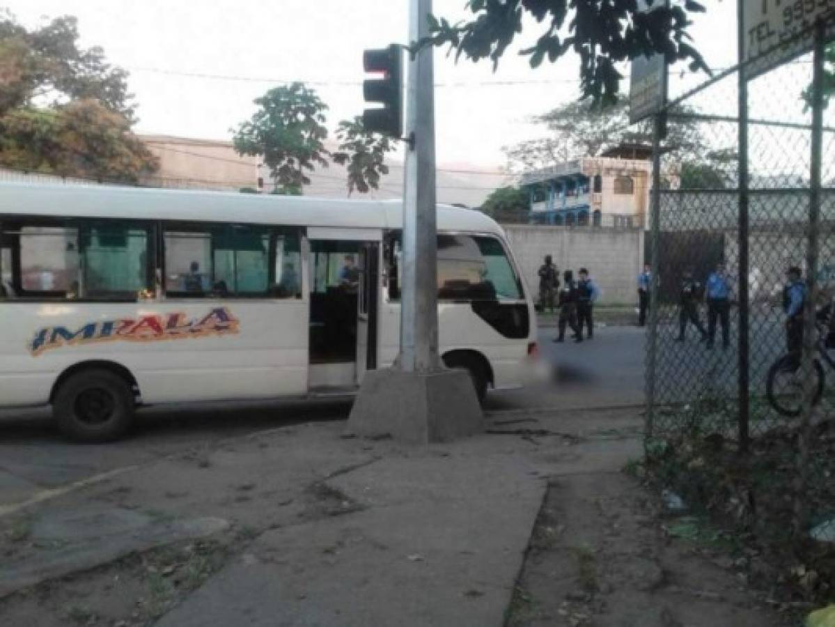 Honduras: Asesinan a conductor de bus rapidito en San Pedro Sula