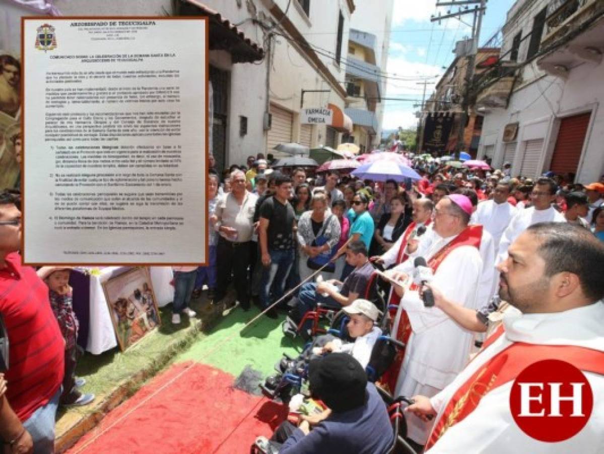 Iglesia Católica no hará procesiones en Semana Santa para evitar aglomeraciones