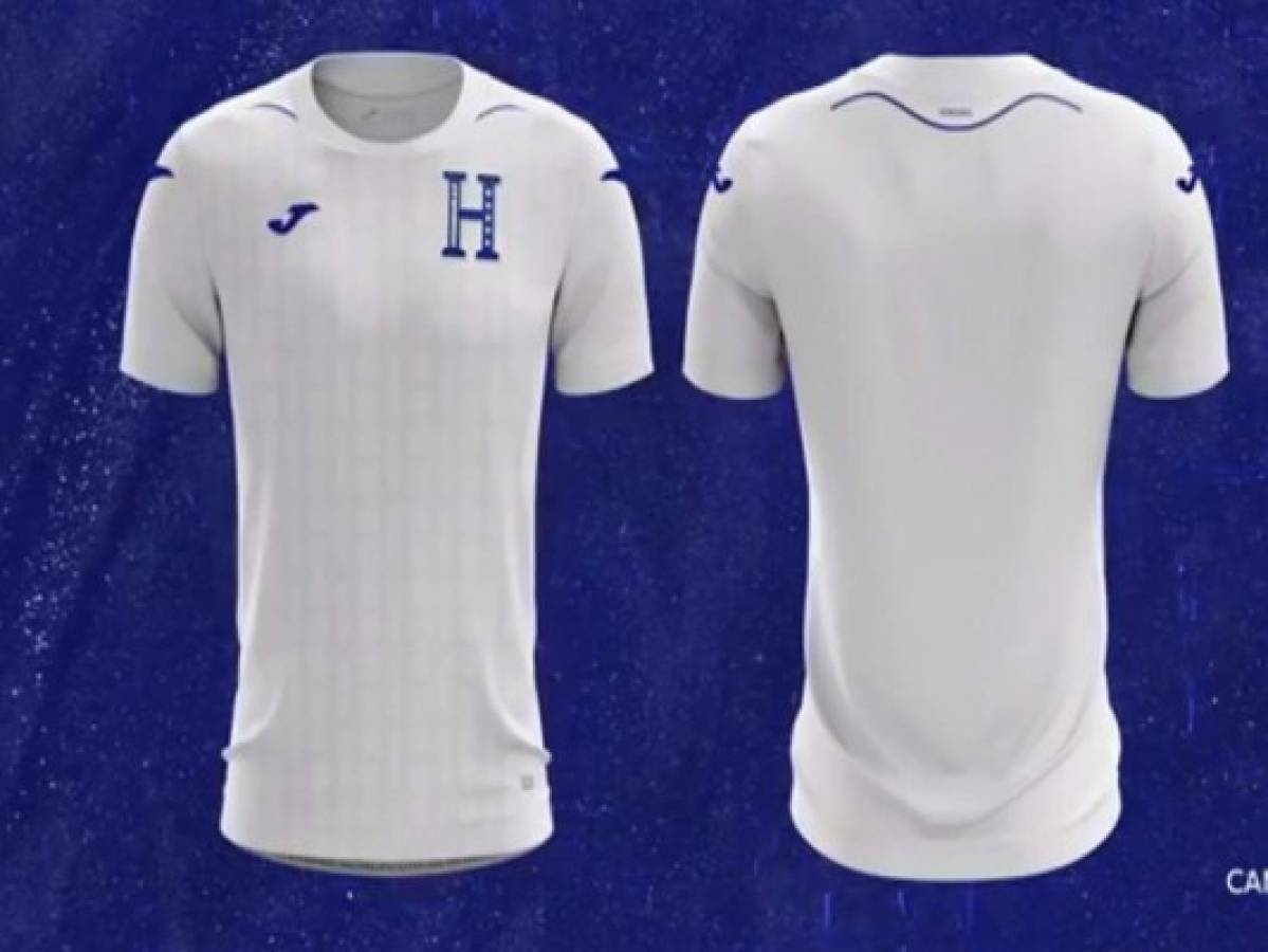 Selección de Honduras presenta su nueva camiseta Joma para el proceso a Qatar 2022