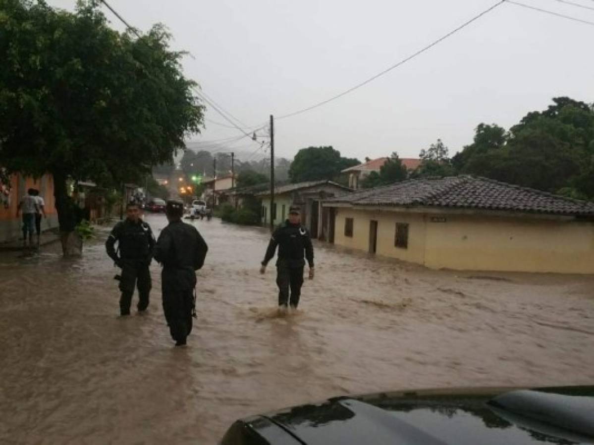 Zonas aledañas al río Ulúa en alerta verde por 24 horas ante fuertes lluvias