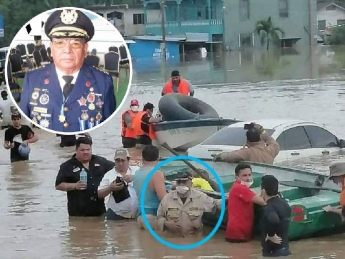 Muere excomandante Roberto Rodríguez Borjas, héroe en las tormentas Eta y Iota