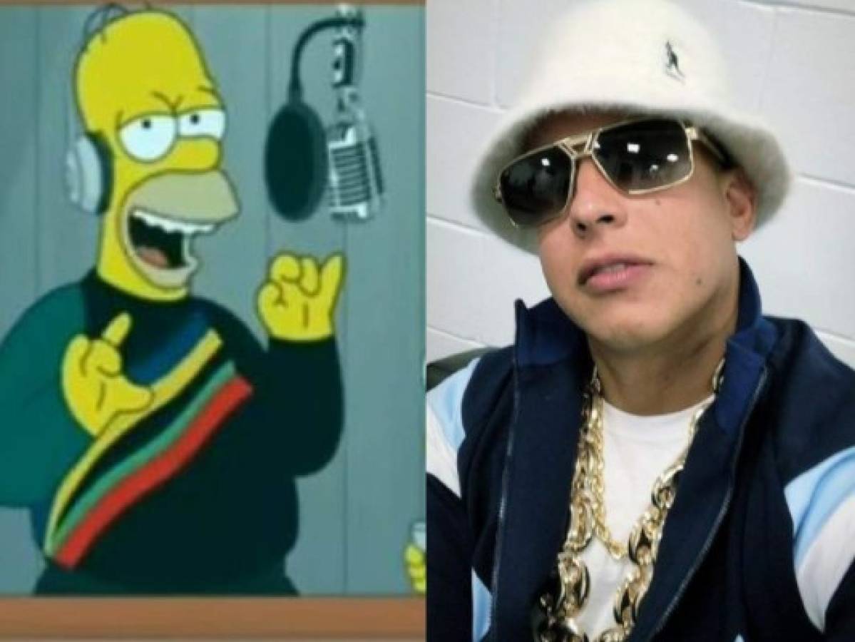 Los Simpson se suman a la fiebre 'Dura' de Daddy Yankee y arrasan en Instagram