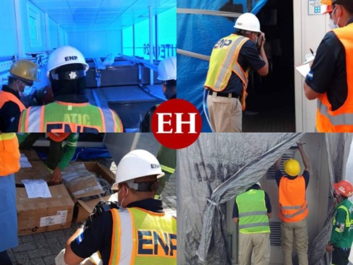 Concluye inspección de hospitales móviles de Copán y Choluteca