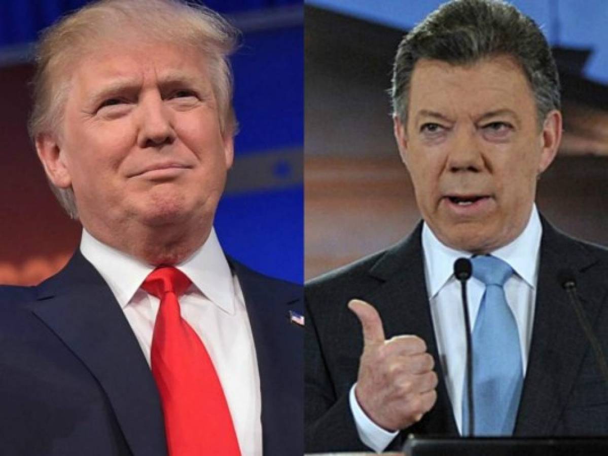 Juan Manuel Santos en la Casa Blanca, tercer líder latinoamericano que recibe Trump