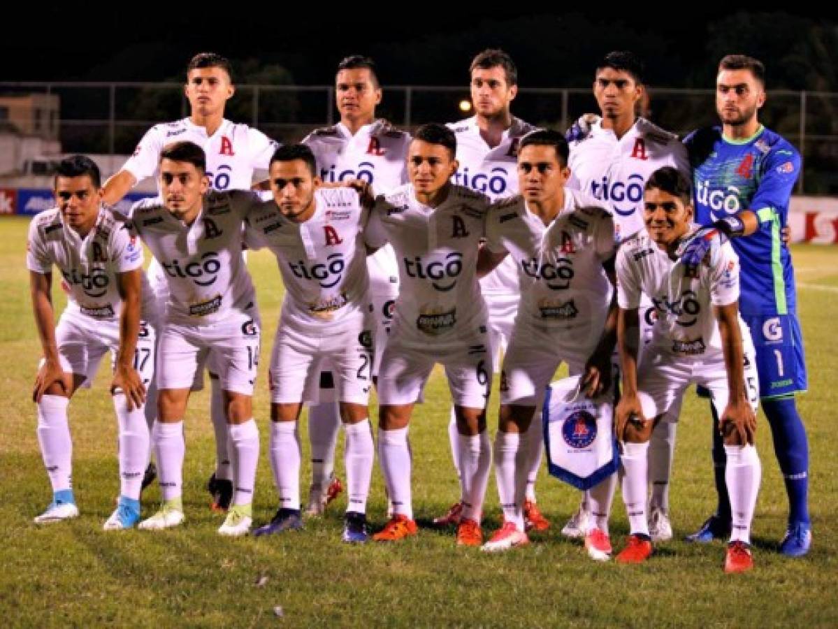 Alianza de El Salvador no tuvo probelmas para pasar del Platense de Honduras. Ahora se enfrentará al Olimpia de este mismo país. Foto: Delmer Martínez / Grupo OPSA / El Heraldo.