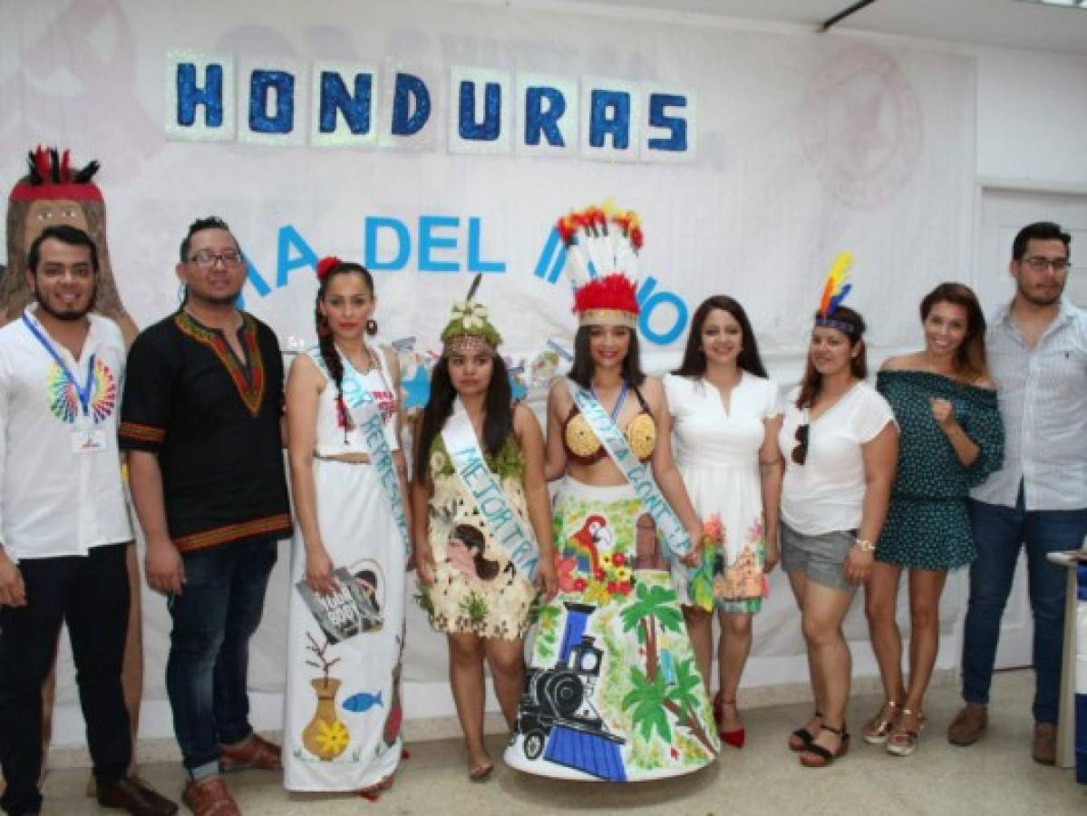 El Congolón en Madrid: Hondureños celebran el Día del Indio Lempira