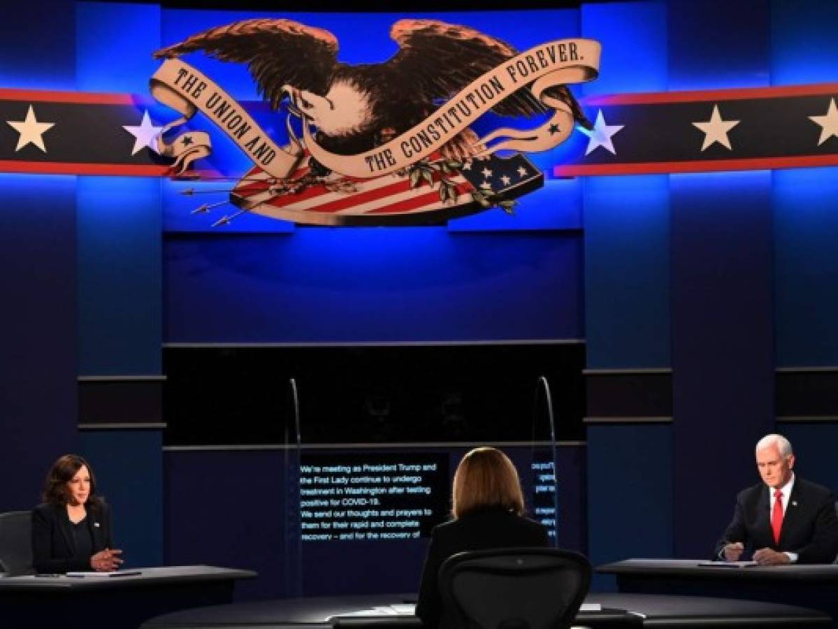 Los momentos clave del debate entre Kamala Harris y Mike Pence
