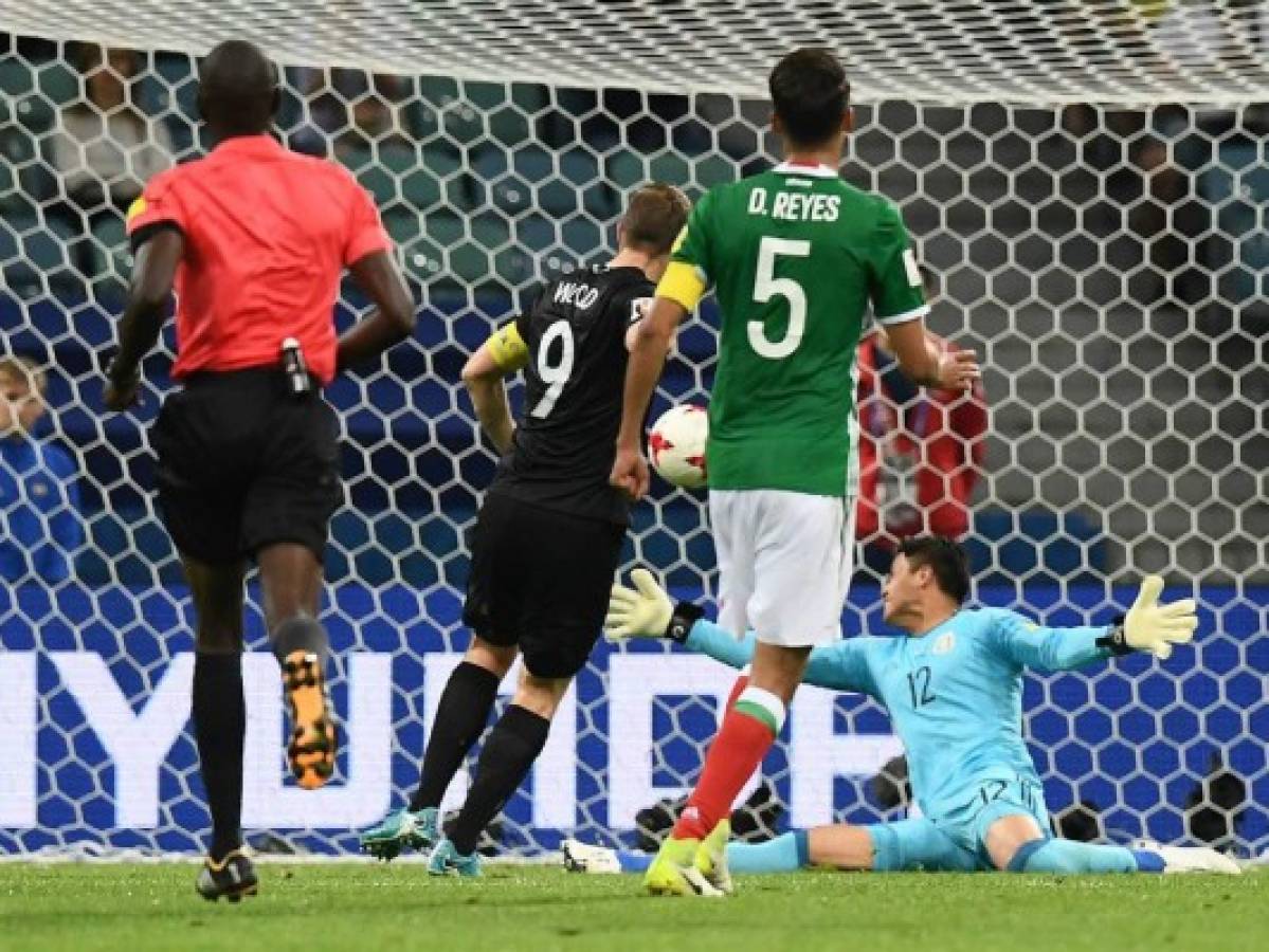 México gana 2-1 a Nueva Zelanda en la Copa Confederaciones Rusia 2017