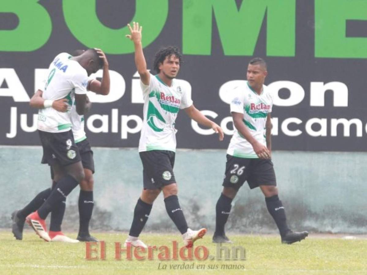 Juticalpa venció 2-0 al Platense en fecha 16 del torneo Clausura