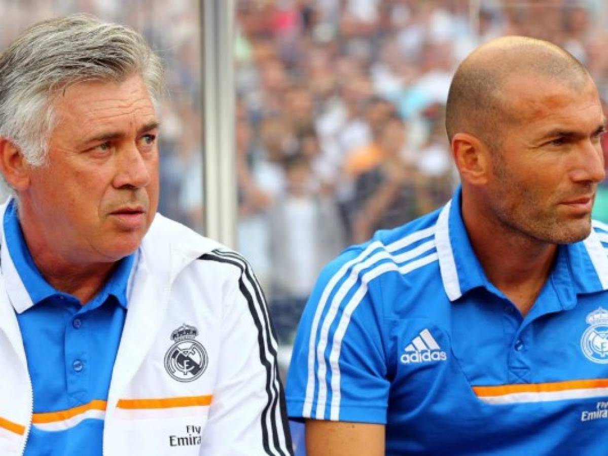 Zidane se mide a su mentor Ancelotti en la Liga de Campeones