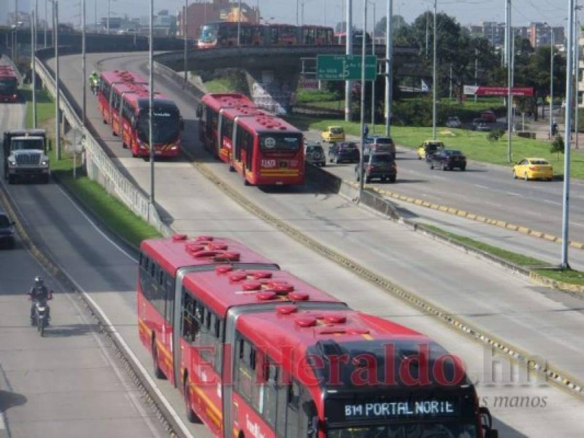 Las unidades pasan seguido por todas las rutas que cubren la ciudad de Bogotá. Foto: El Heraldo