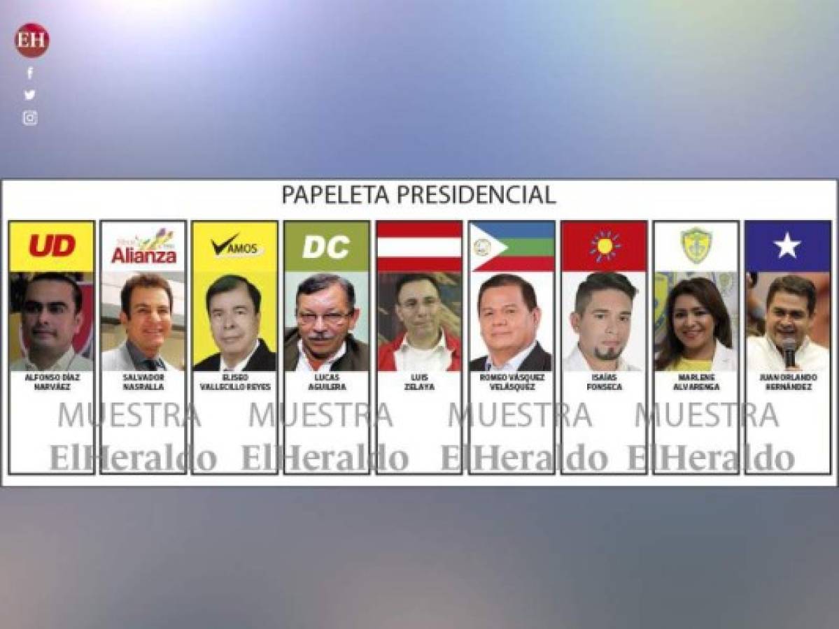 Salvador Nasralla se ubicará en la casilla número dos de la papeleta electoral.