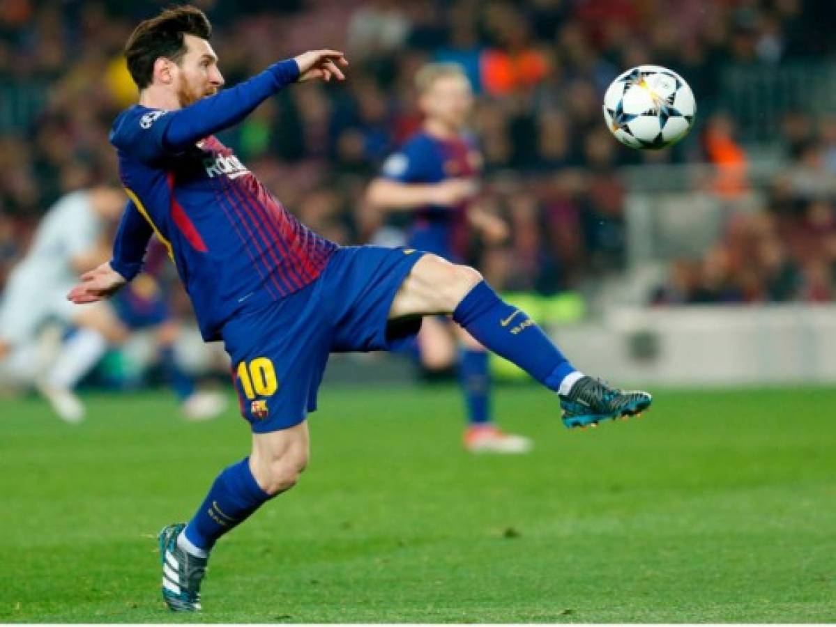 Leo Messi alcanza los 100 goles en la Liga de Campeones