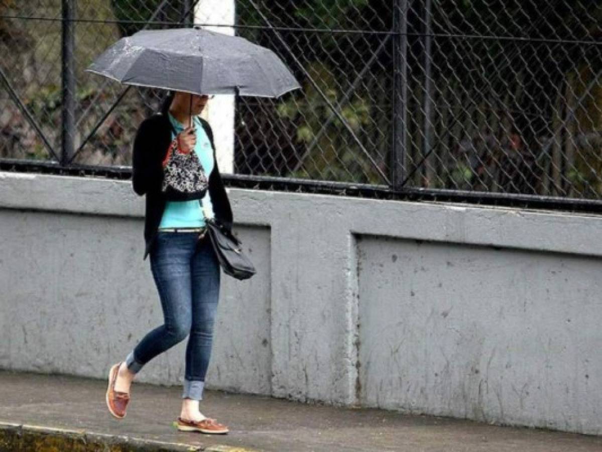 Lluvias leves pronostican para este martes en la mayor parte del territorio hondureño