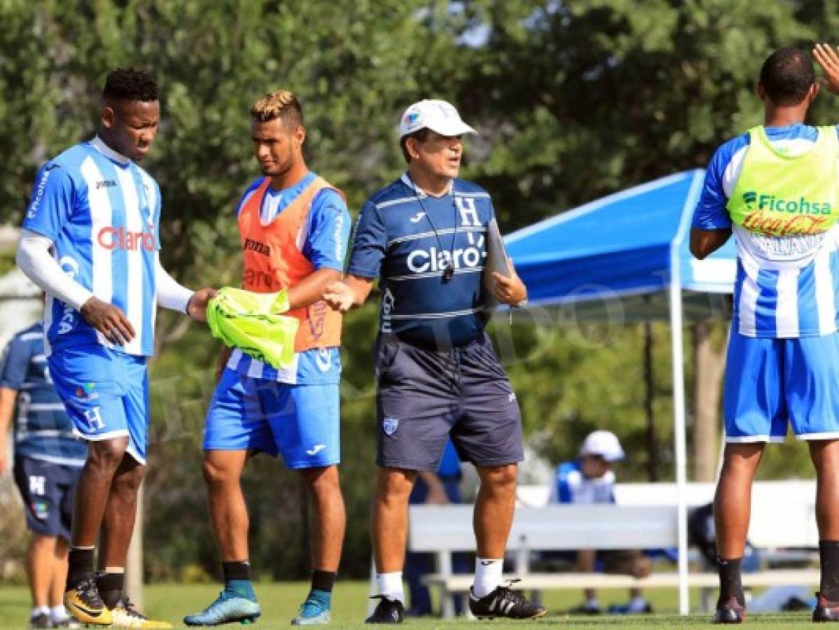 La imagen que da la bienvenida a la Selección de Honduras al campo de entreno del Houston Dynamo