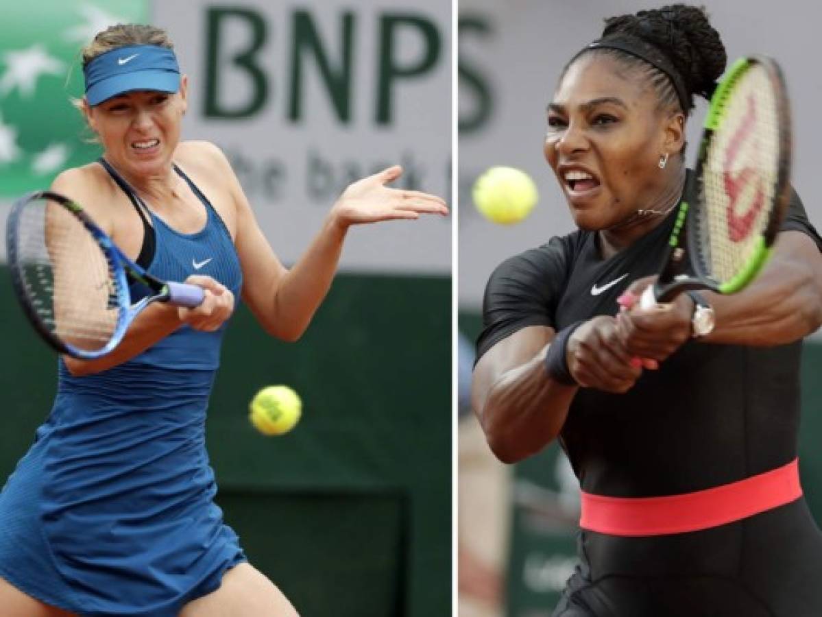 Serena Williams se retira de Roland Garros por lesión antes de su duelo con Sharapova