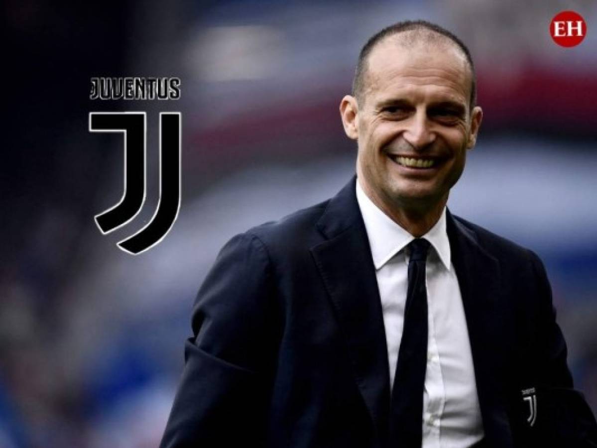 Massimiliano Allegri regresa al banquillo de la Juventus