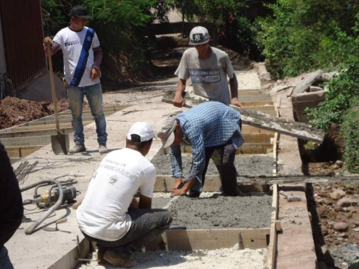 El 80 por ciento de las calles de Comayagua están pavimentadas